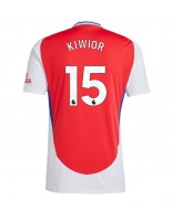 Arsenal Jakub Kiwior #15 Domácí Dres 2024-25 Krátký Rukáv